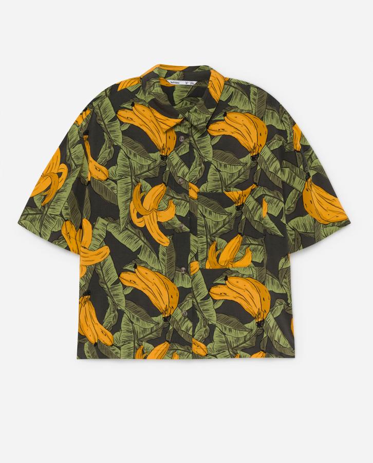 Con estampado de plátanos, de Lefties (8,99 euros).