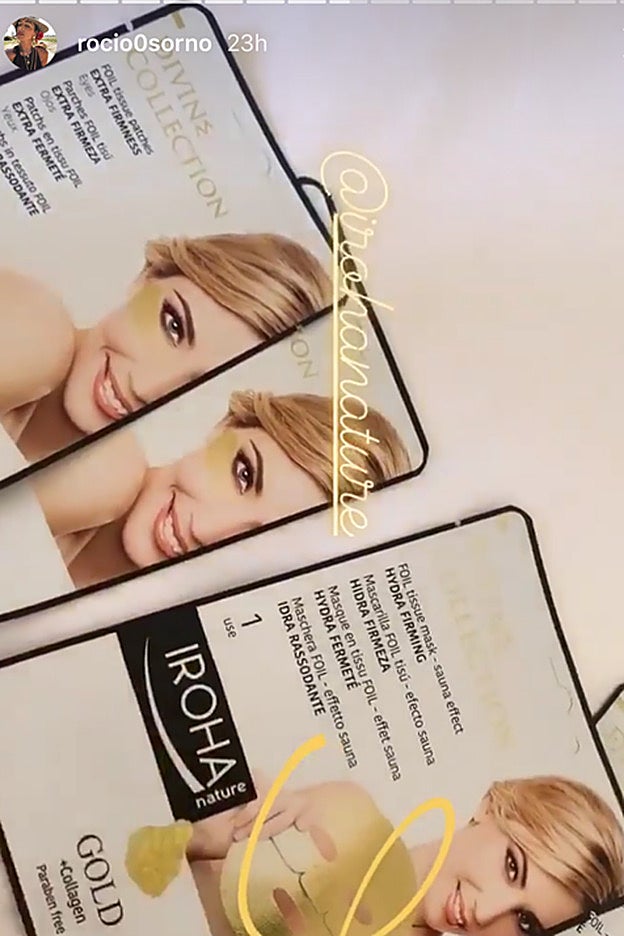 Así son las mascarillas de Iroha Nature que recomienda Rocío Osorno.