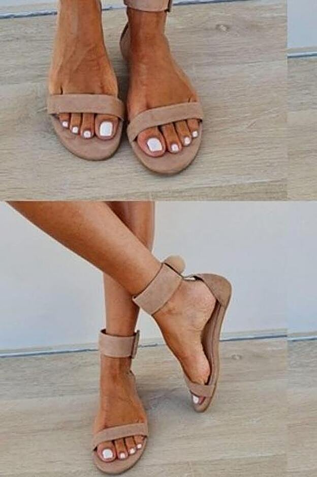 Uno de los modelos de sandalias de la colección de Paula Echevarría para MÁS34