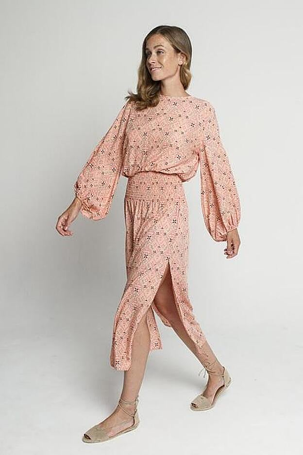 El vestido de playa de Laura Matamoros.