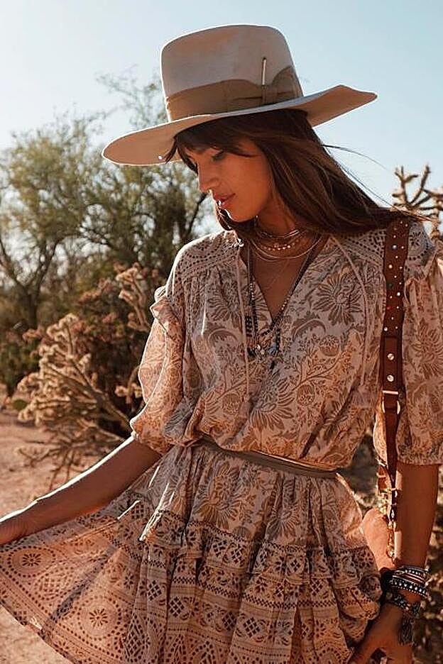 Vestido lioness tunic spell & the gypsy, 209,95 euros.
