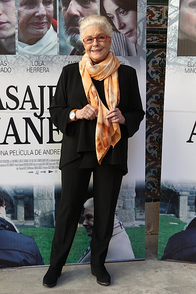 Lola Herrera en una foto de archivo.