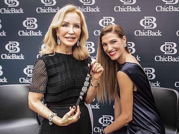 Carmen Lomana y Laura Sánchez presentaron la primera colección de ChicBack y demostraron que hay modelos para cualqueir edad y para todo tipo de mujer.