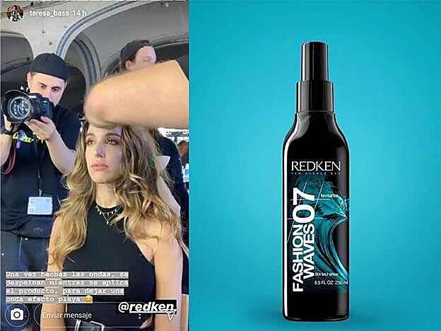 Para conseguir ese efecto ondas surferas perfectas no falta el spray Fashion Waves 07 de Redken, 14,45 euros.
