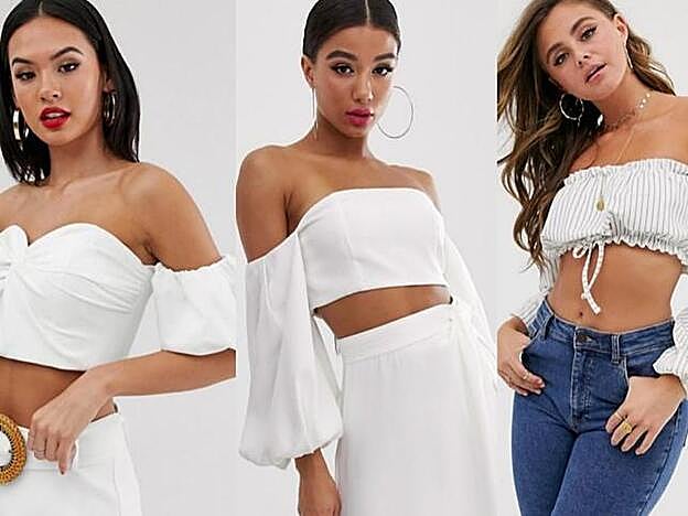 Puedes copiar el look romántico de Aitana con estos tops de Asos.