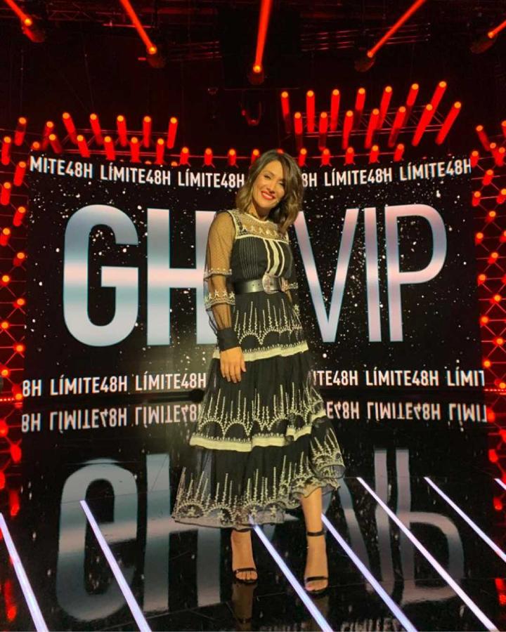 Nagore Robles descubrió este vestido de Zara de tul y bordados con el que arrasó en 'GH VIP'.