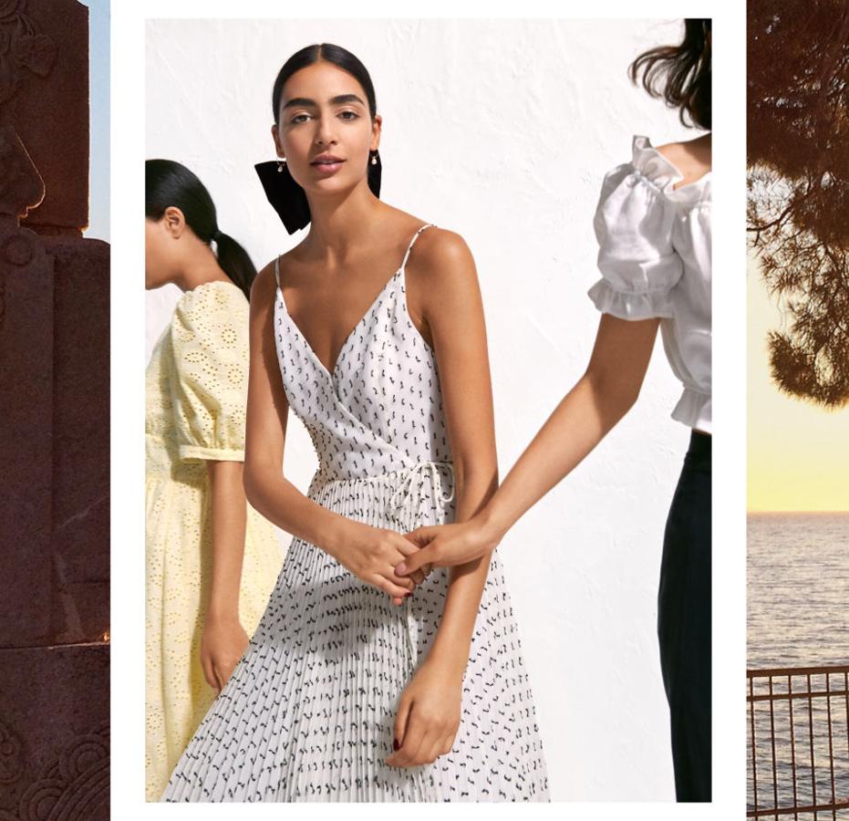 ¿Puede ser más favorecedor este vestido plisado de la nueva colección de verano de H&M? Cuesta 69.99 euros.