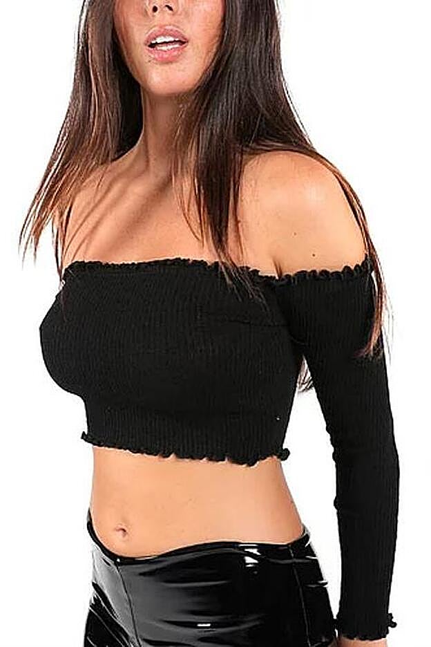 Top negro 'Coco', 10 euros.