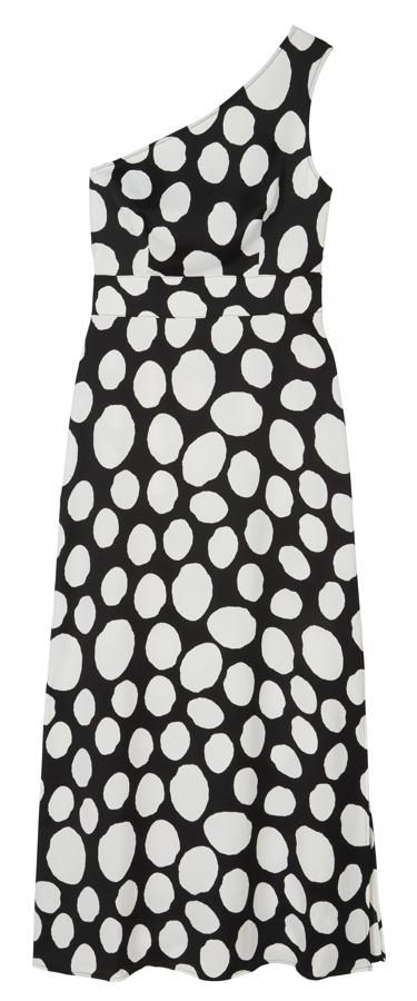 Este vestido de lunares con escote asimétrico de Truth&Fable pasa de 65 a 45 euros durante las  ofertas del Amazon Prime Day 2019 .