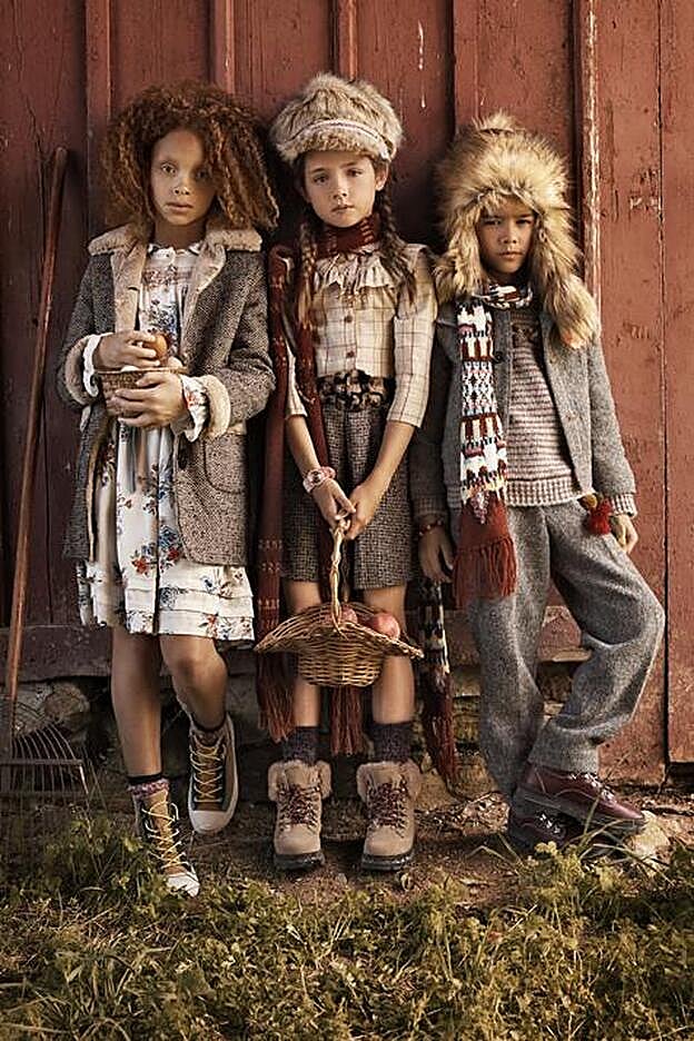 Primera foto de la colección otoño-invierno 2019 de Zara Kids