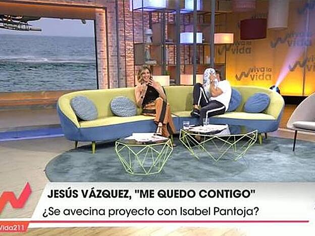 Jesús Vázquez adelanta que estará junto a Isabel Pantoja en un nuevo proyecto de Telecinco.