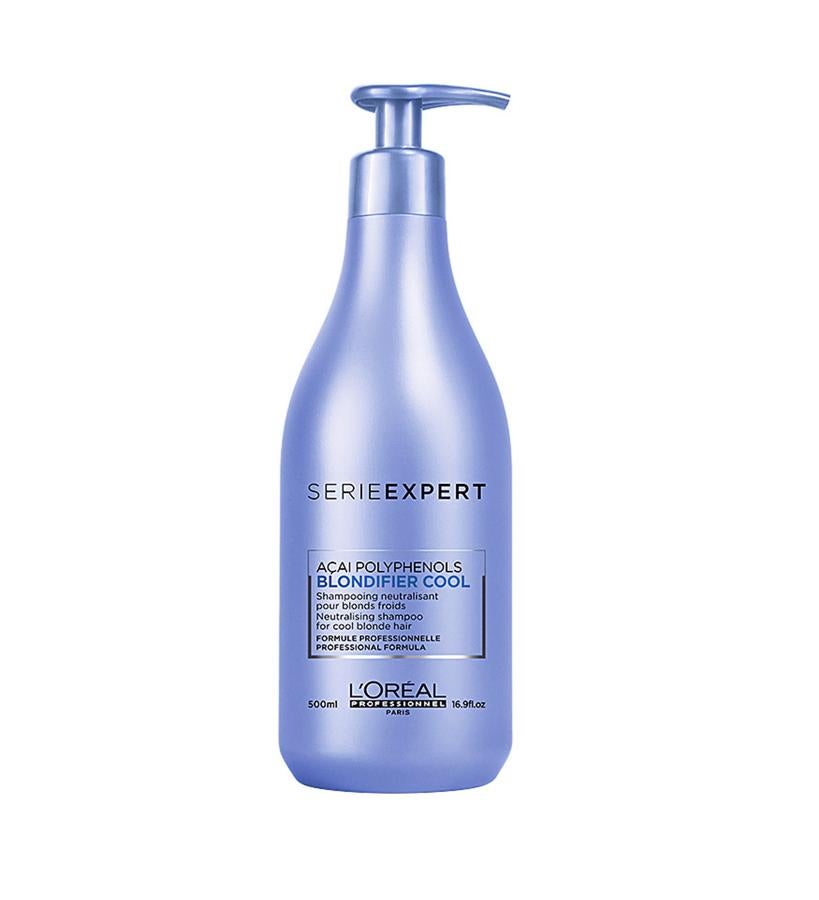 Enriquecido con polifenoles procedentes de los extractos de las moras de Acai, con pigmentos violetas, neutraliza matices indeseados para un efecto rubio frío. Además de proporcionar brillo y color, resulta nutritivo, y también ayuda a suavizar, desde el primer lavado, el cabello rugoso y seco. (16,15 €).