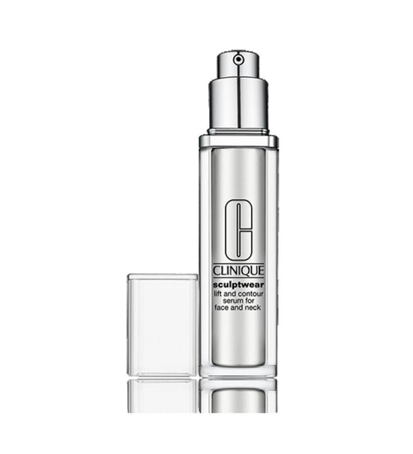 Diseñado para ofrecer un efecto de estiramiento inmediato para todo tipo de pieles. La fórmula se basa en la tecnología patentada PolySculpt, que pretende crear una elevación visible del 40% a lo largo de la línea de la mandíbula, en solo ocho semanas. Crea una apariencia más definida y contorneada, mejillas más esculpidas y reducción visible de líneas y arrugas. (75,30 €).