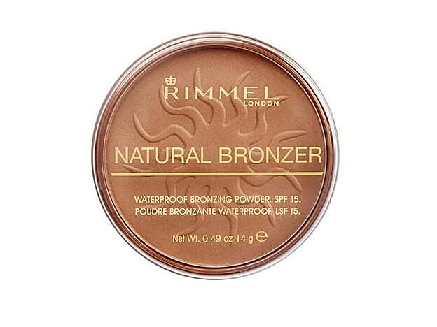 Polvos de sol natural bronzer de Rimmel London.