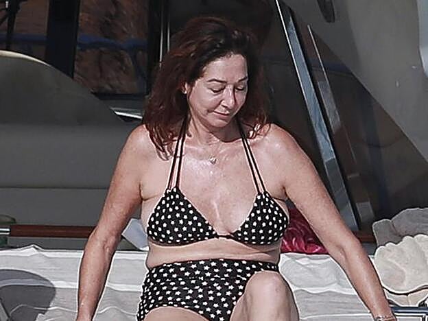 Ana Rosa Quintana sin Photoshop durante sus vacaciones en Ibiza.