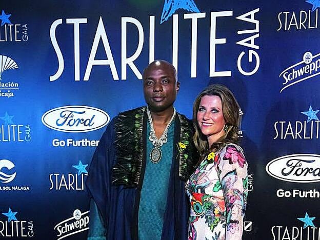 Marta Luisa de Noruega junto a su pareja.