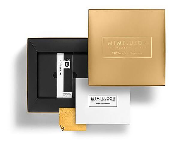 24K Pure Gold Traetment pack, 345 euros.