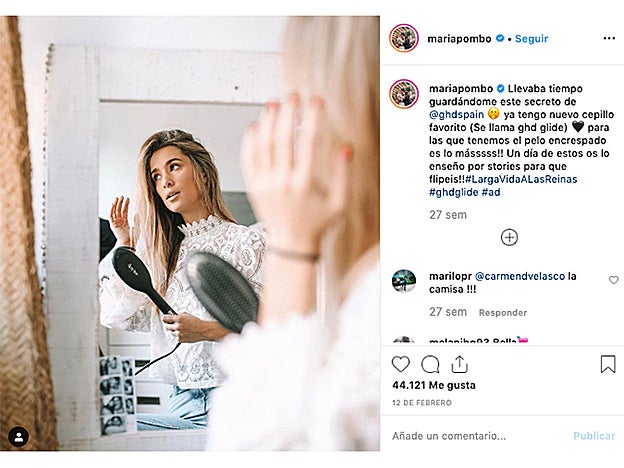 Los cepillos eléctricos antiencrespamiento se han conertido en los preferidos de influencers como María Pombo.