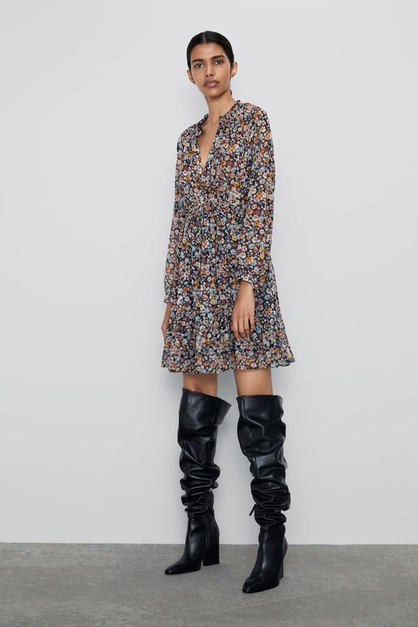 De gasa e inspiración boho, de Zara (29,95 euros).