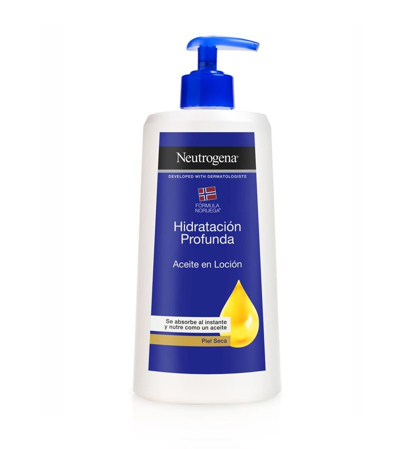 Un nuevo concepto de hidratación corporal suavemente perfumado, que gracias a su textura untuosa se funde instantáneamente en la piel sin dejar sensación grasa. A través de su composición con glicerina, parafina y vitamina E (acetato de tocoferol); alivia, suaviza y protege frente a las agresiones externas. (12,99 €).