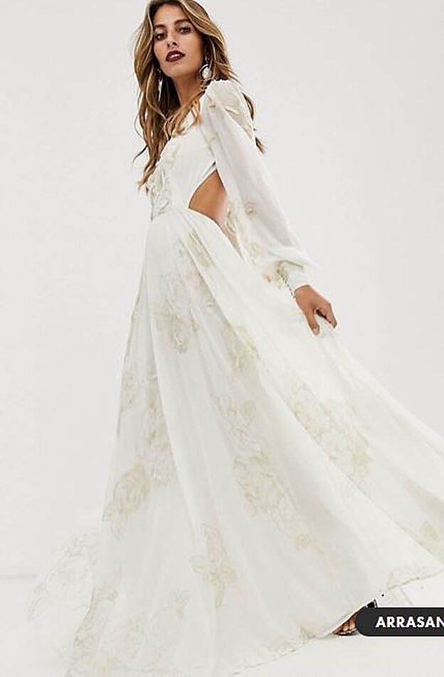 Mery Turiel se ha hecho con este vestido de Asos que podría ser de novia.