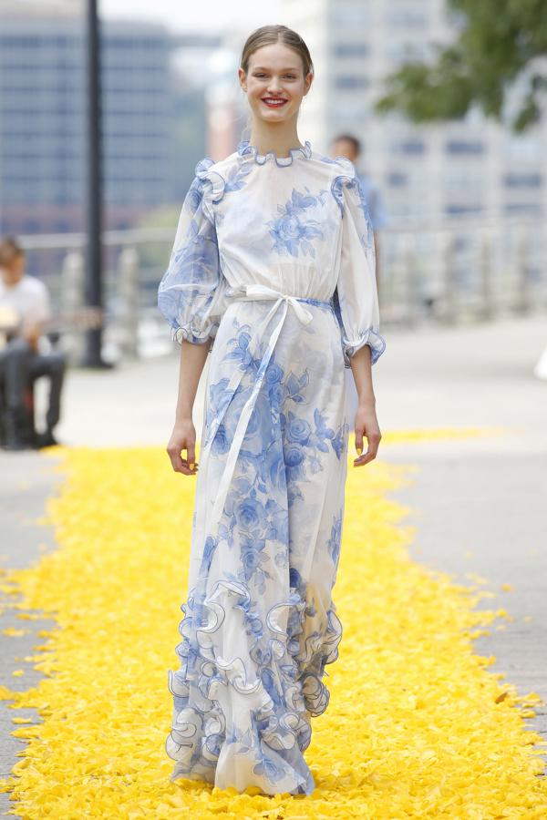 Desfile de Lela Rose en la Semana de la Moda de Nueva York.