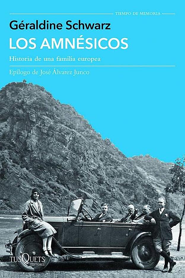 La portada del libro 'Los amnésicos'.