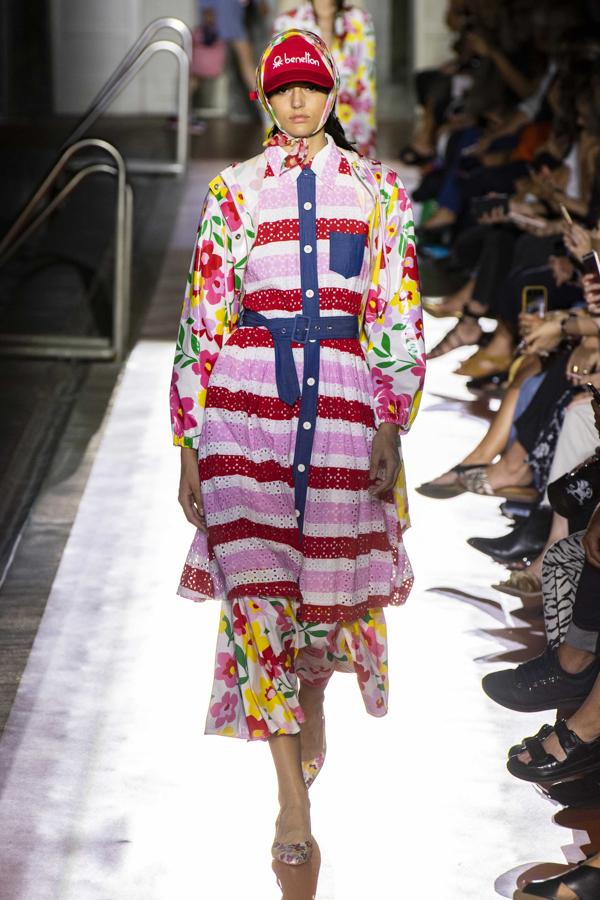 Desfile de primavera/verano 2020 de Benetton.