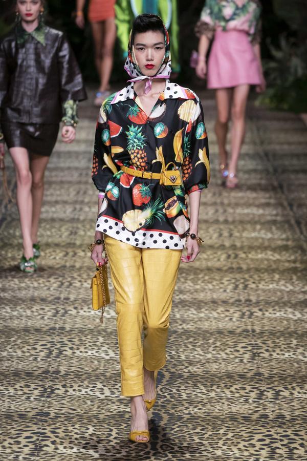 Desfile de primavera/verano 2020 de Dolce & Gabbana.