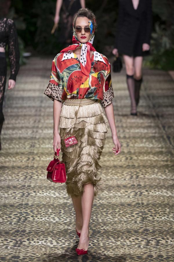 Desfile de primavera/verano 2020 de Dolce & Gabbana.