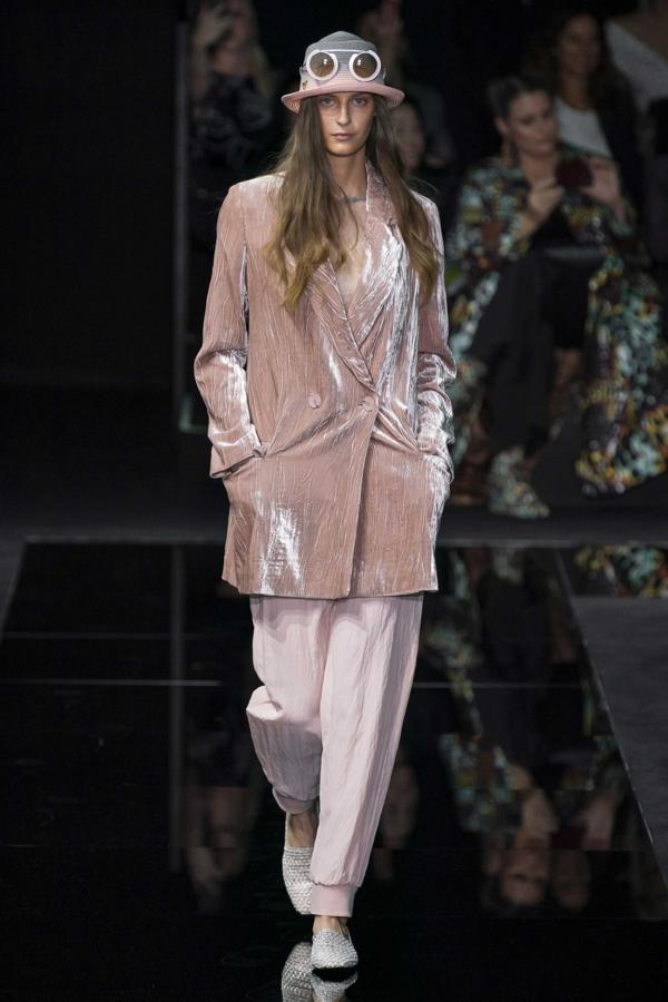 Desfile de primavera/verano 2020 de Emporio Armani.