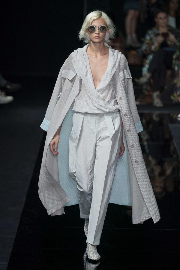 Desfile de primavera/verano 2020 de Emporio Armani.