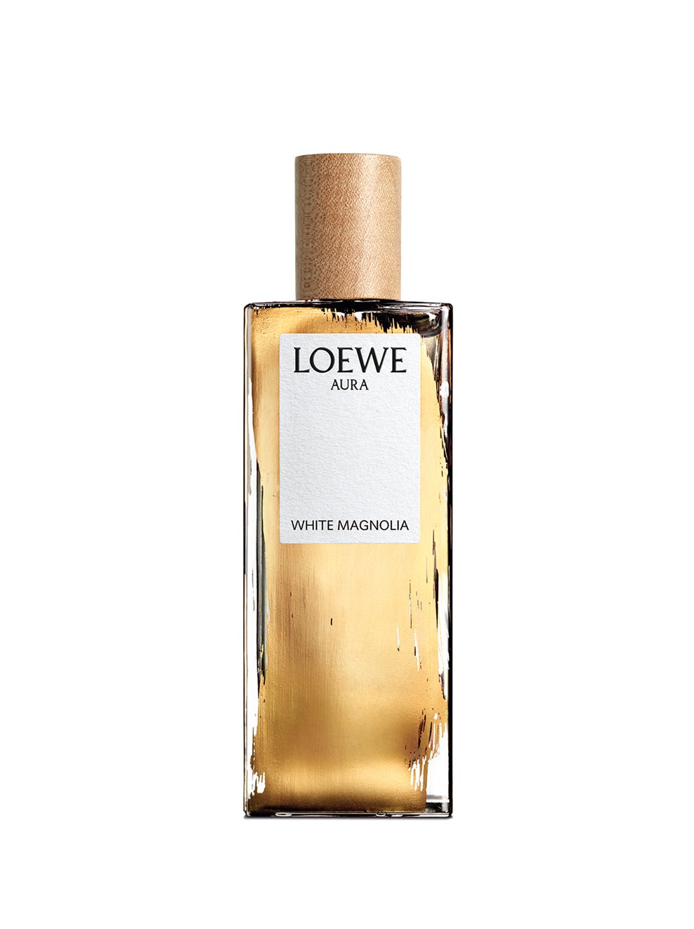 Magnetismo floral revestido con la dulzura del algodón de azúcar propone la nueva nariz de Loewe, Nuria Cruelles.Aura White Magnolia de Loewe (75 €).
