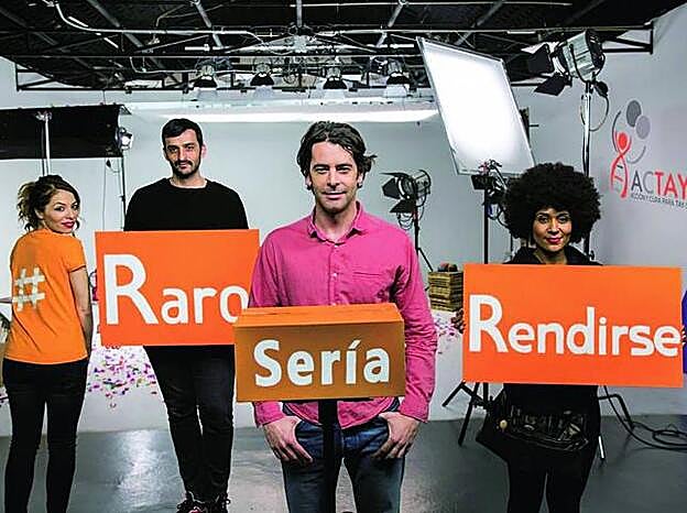 Eduardo Noriega en una imagen de la Fundación Actays.