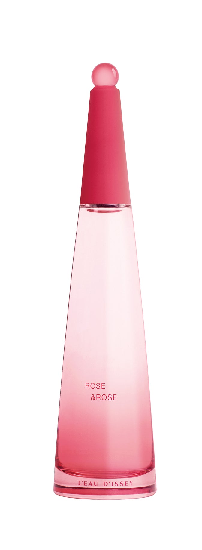 No solo el cristal de su frasco se tiñe de rosa, su interior contiene un homenaje a la delicadeza declinado en dos niveles: el que aporta la frescura de la centifollia de Grasse y el de la cremosidad fragante de la rosa de Bulgaria.L’Eau D’Issey Rose & Rose de Issey Miyake (81 €).