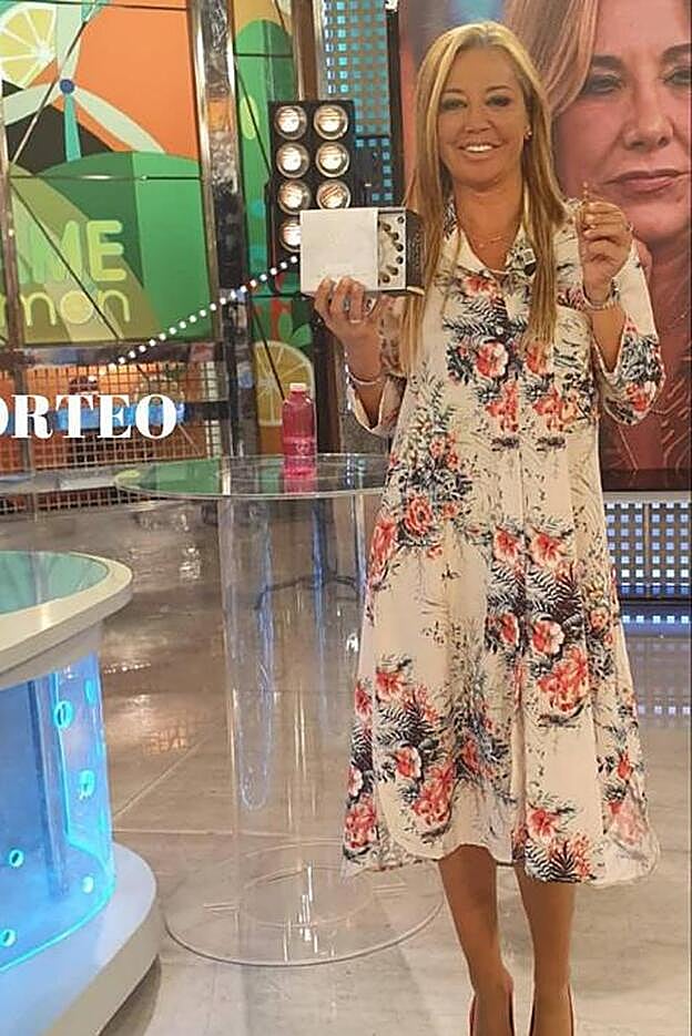 Belén Esteban nos sorprendía ayer en 'Sálvame' con un vestido de los Special Prices de Zara.