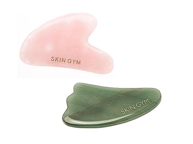 Rose Quartz Crystal Gua Sha Sculpting Tool /Jade Gua Sha Sculpting Tool de Skin Gym para Sephora (43,20 €/ u).