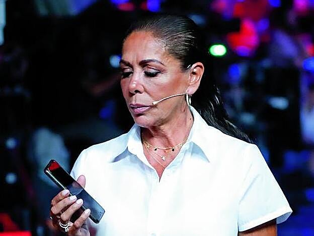 Isabel Pantoja en una de sus últimas apariciones públicas.