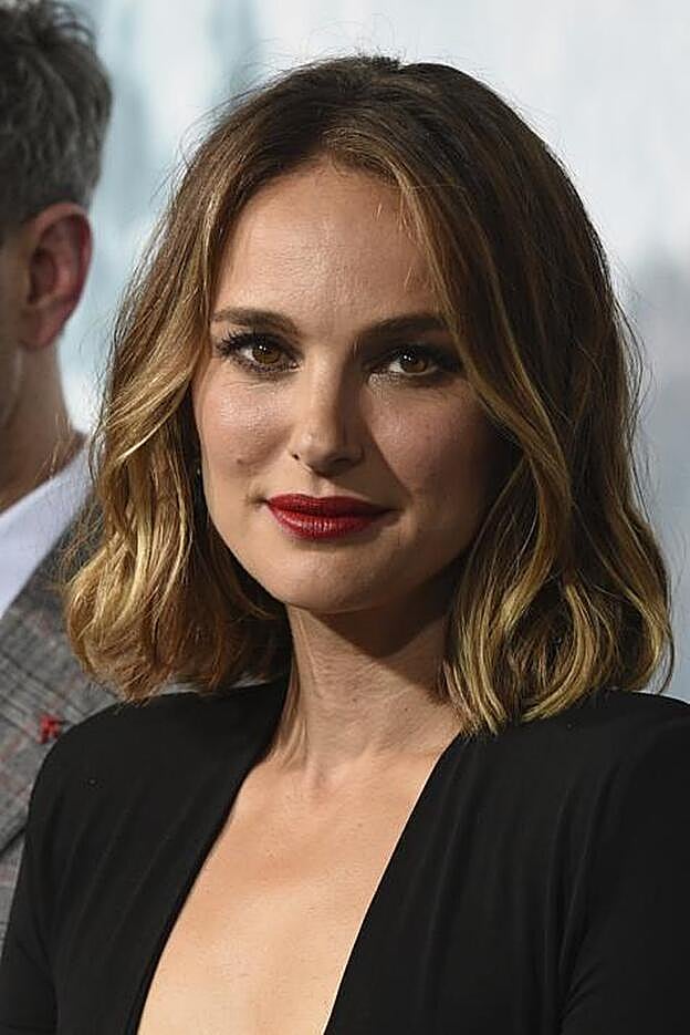 Natalie Portman con su nuevo look.