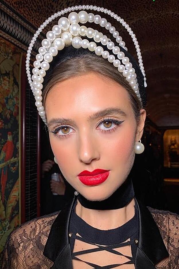 El maquillaje creado por Sofia Tilbury para Agent Provocateur.