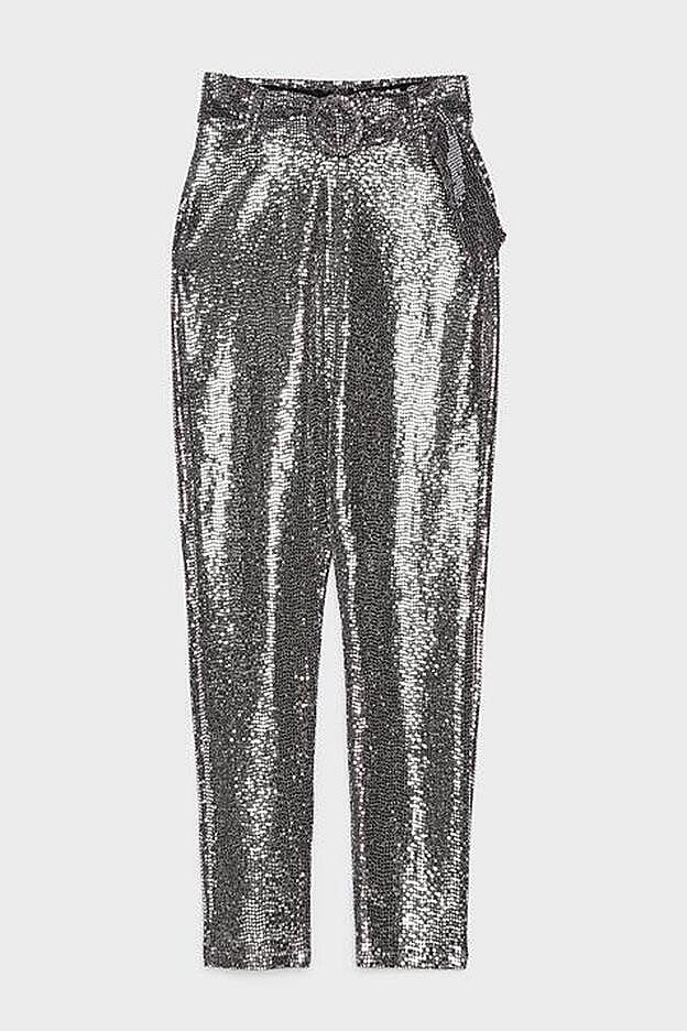 Estos son los pantalones brilantes de Bershka que ha vestido Sofía Suescun.