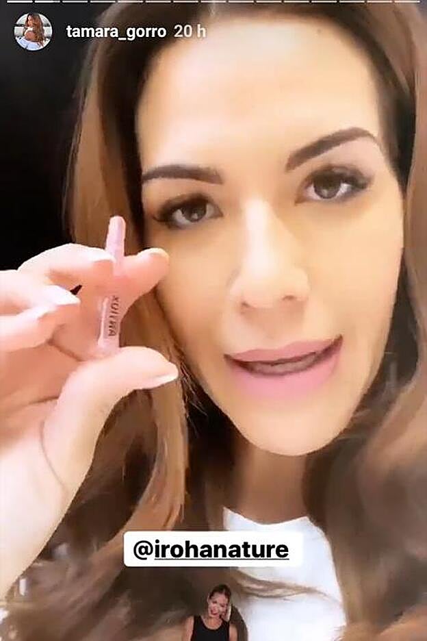 Tamara Gorro ha revelado en stories uno de sus imprescindibles beauty para conseguir una piel radiante y sin arrugas.