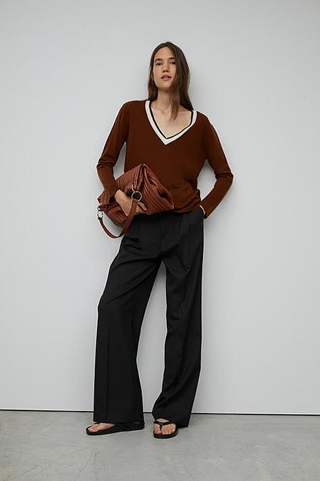 El jersey en su versión color caramelo.