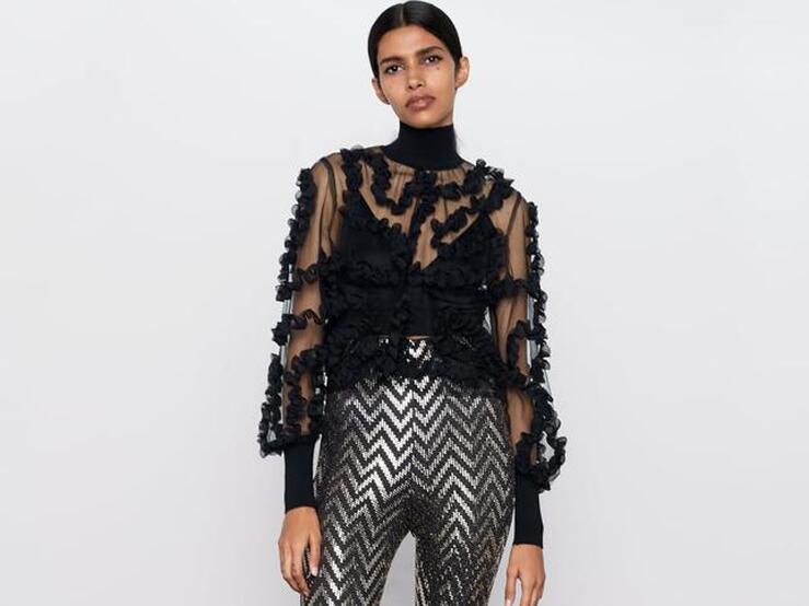 Fotos: Decimos sí a pantalones y leggings de fiesta para Nochevieja