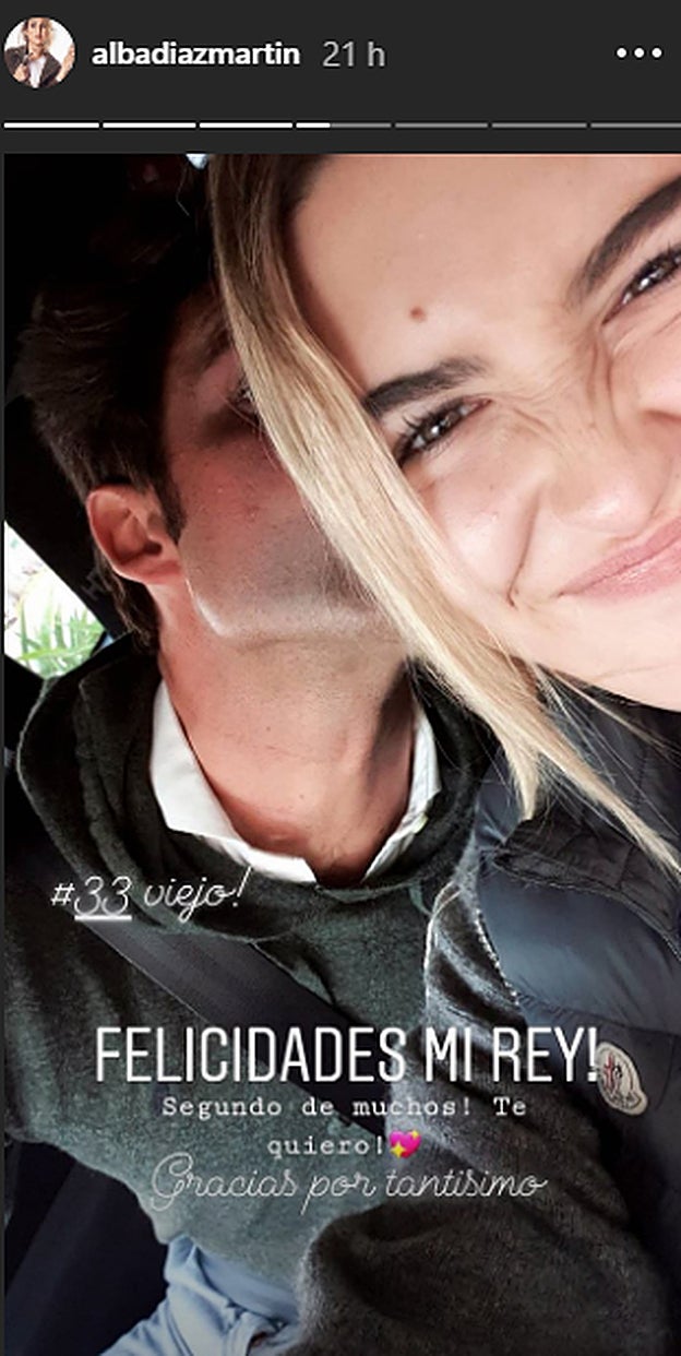 Alba Díaz ha vuelto a España por un motivo muy especial.