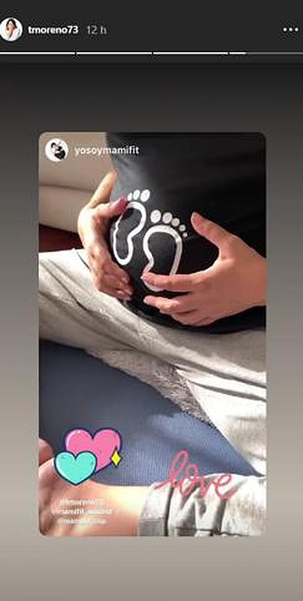 Toñi Moreno comparte un tierno momento con sus seguidores.