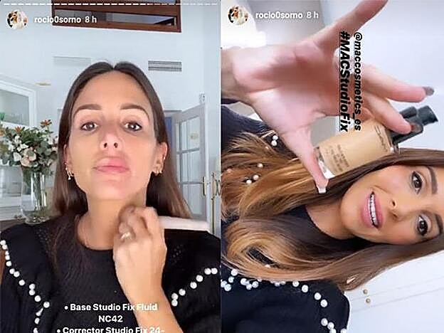 Rocío Osorno ha recomendado esta base de maquillaje en uno de sus últimos tutoriales compartidos en Instagram.