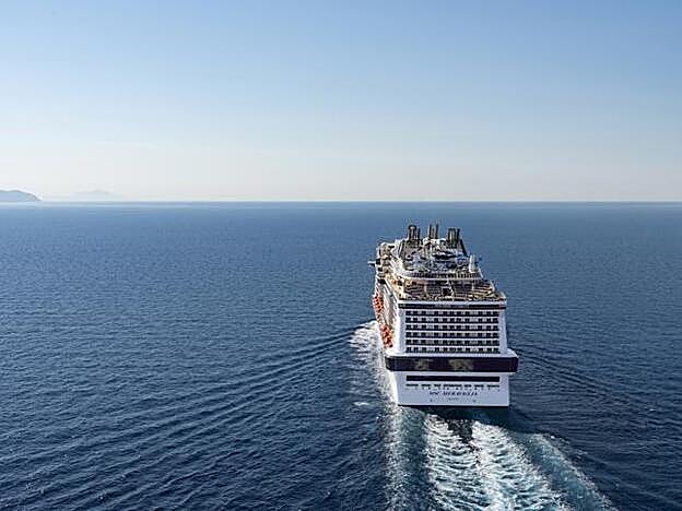 Exterior del MSC Meraviglia