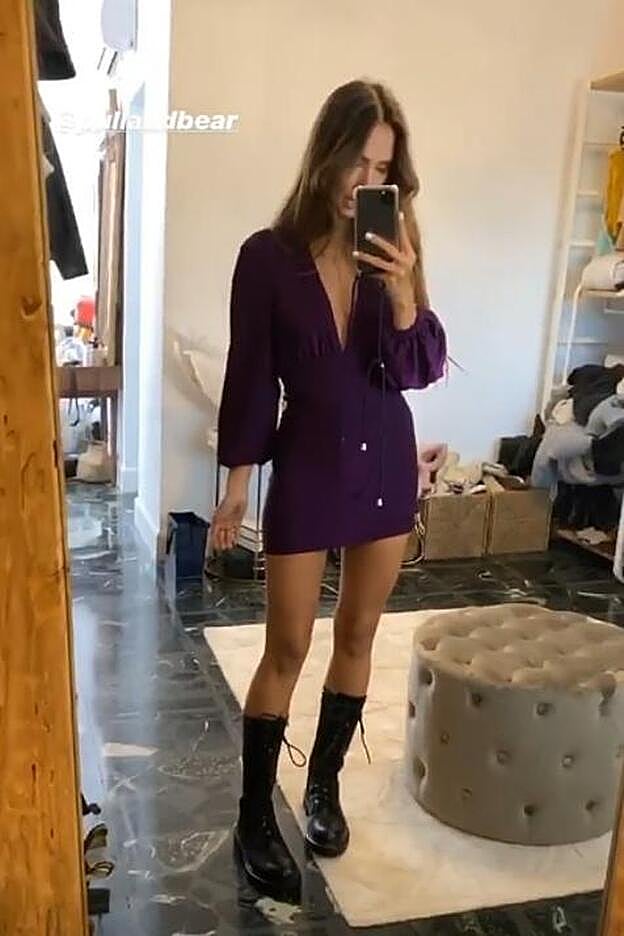 Villareal con la version diaria de su look.