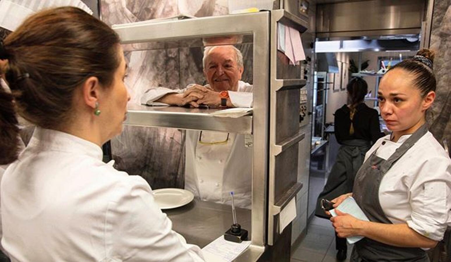 Juan Mari Arzak y Elena Arzak.